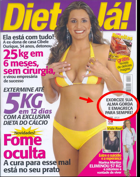 Capa da Revista Dieta Já - outubro 2007