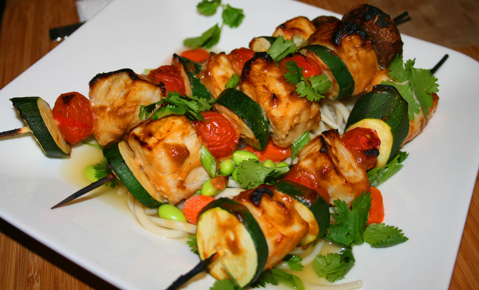 Om Chef Miso Glazed Broiled Swordfish