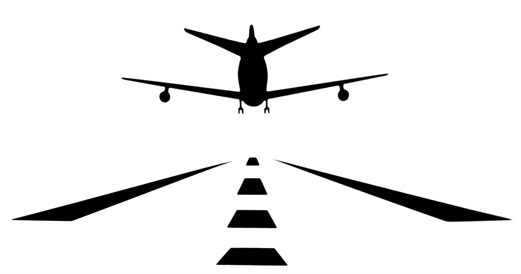 clipart plane landing - photo #10