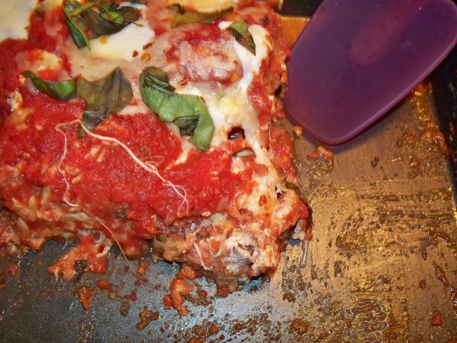 The Purple Cook Eggplant Parmesan