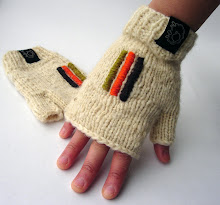 guantes tonos blanco sin dedo bordados