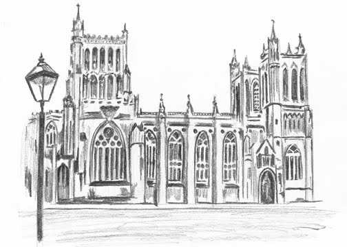 25 Landscape Pencil Drawings And Buildings Pictures And Ideas On