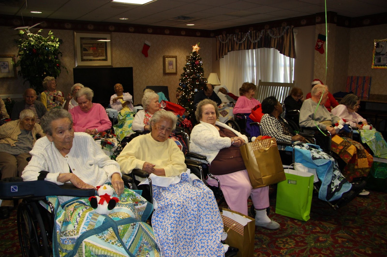 Nursing Home Visit Inspire. Educate. Give.