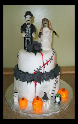cake halloween zombie anniversary cakes custom violet