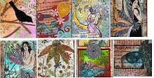 Some of my Collage ATCs