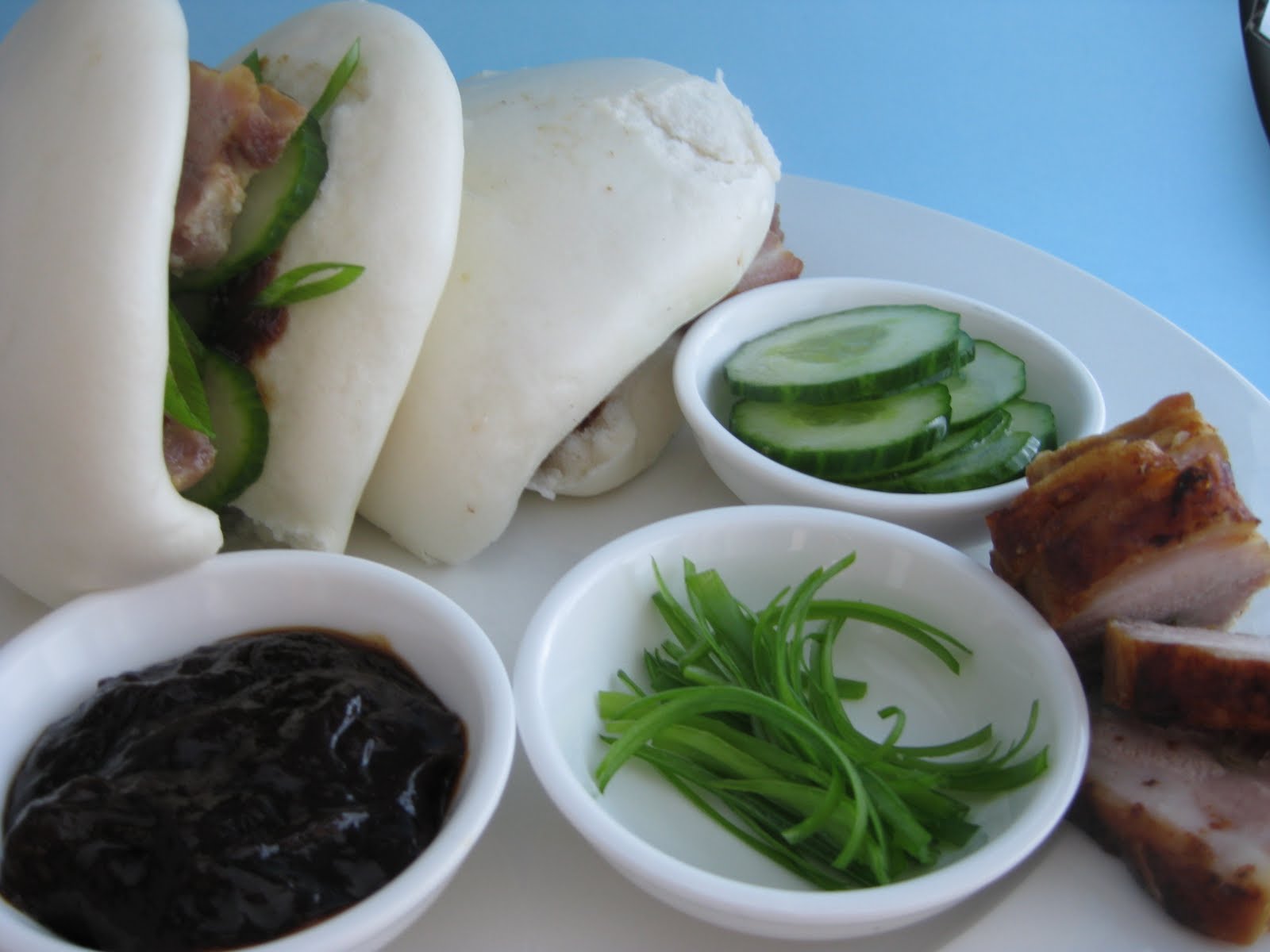 An empty stomach is the best cook Momofuku Steamed Pork Buns