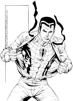 Spiderman Happy Birthday Coloring Pages SPIDERMAN COLORING SPIDERMAN HAPPY BIRTHDAY