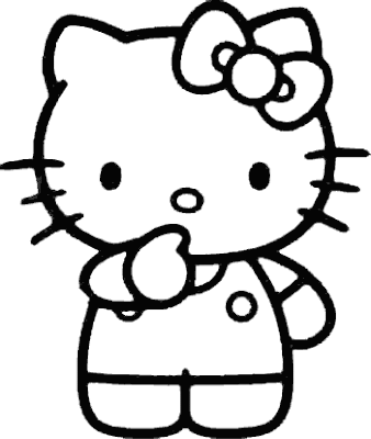 Hello Kitty Emo Coloring Pages Coloring Pages