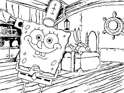 Spongebob Coloring Sheets on Spongebob Coloring Pages
