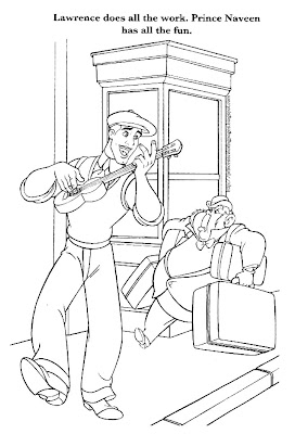 PRINCESS COLORING PAGES