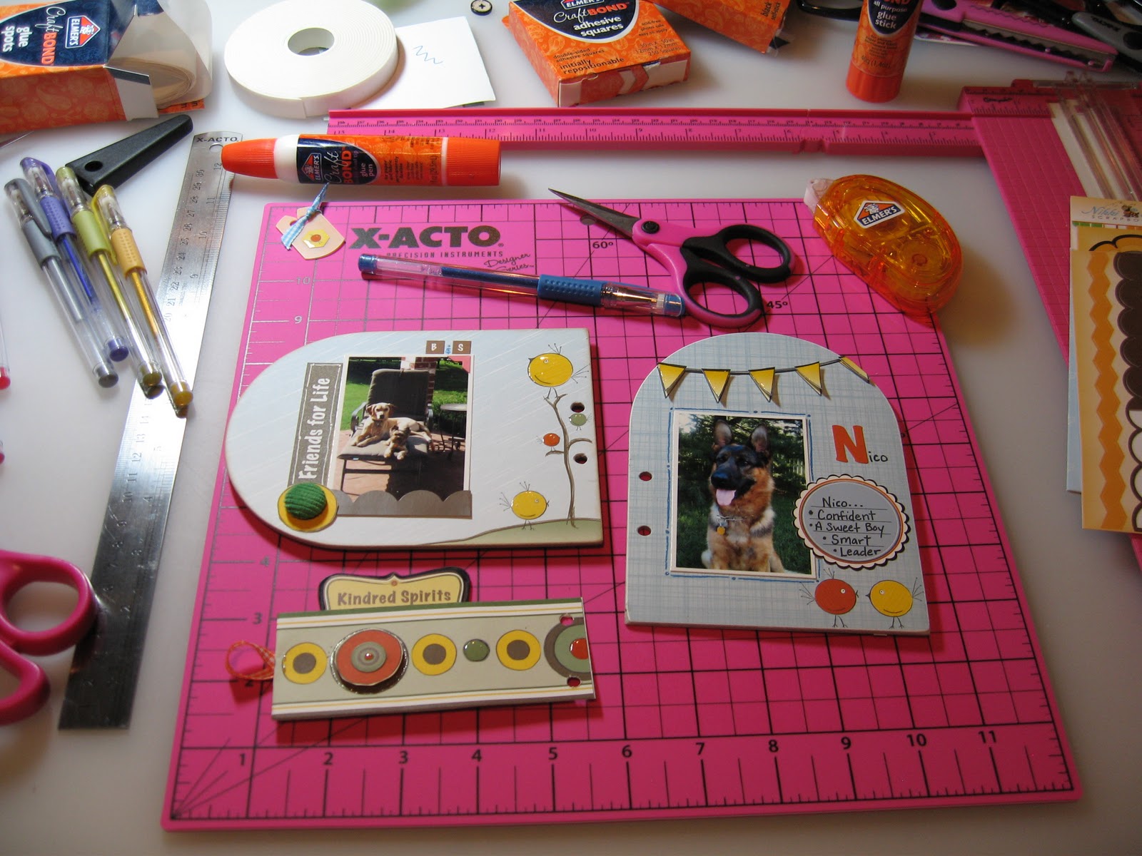 Nikki Sivils Nikki here with Elmer's Craft Challenge & a bit more...