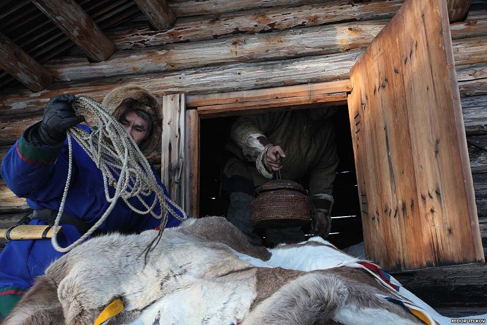 жизнь людей в тайге