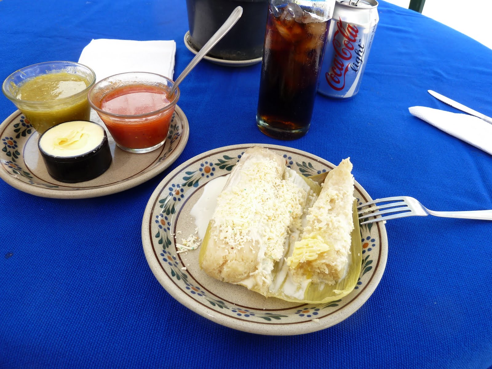 On The Road To Patzcuaro, Mexico...... An afternoon snack