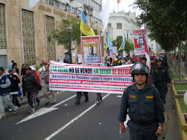 PROTESTA LA CGTP Y GREMIOS