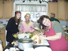 My sisters & niece at Christmas 2008