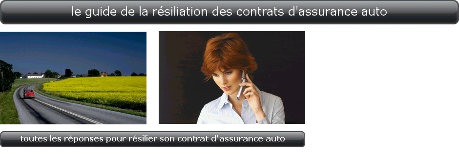 resiliation contrat assurance auto