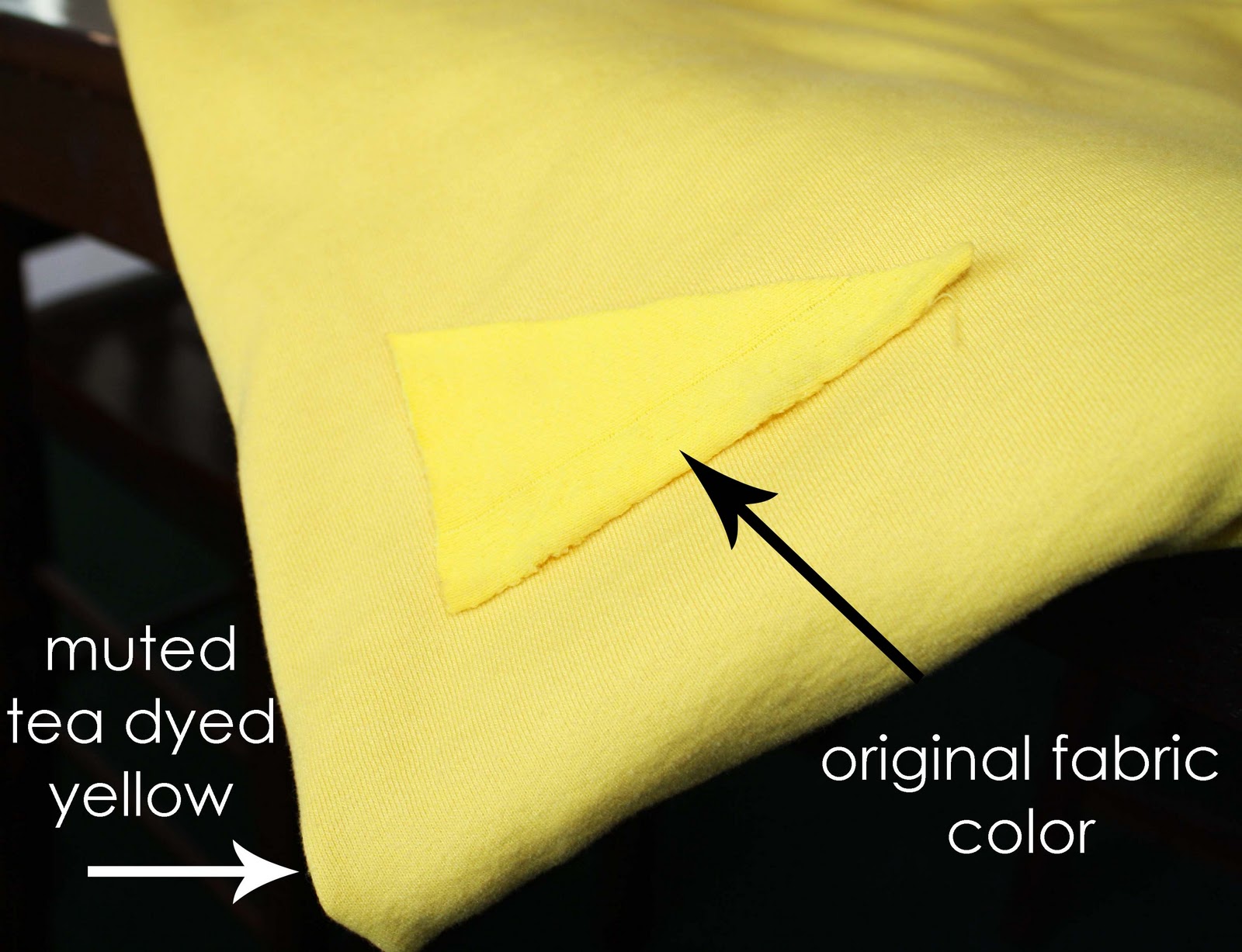 Running With Scissors How To Dye Fabric with Tea Bags