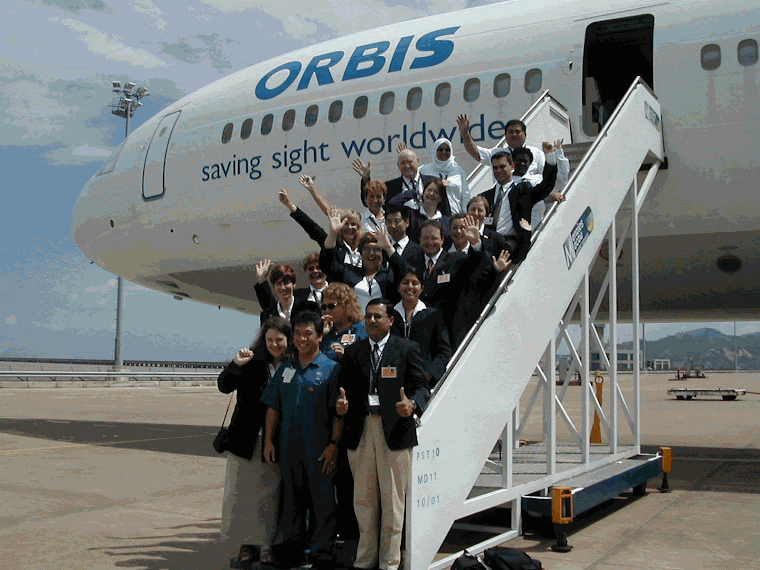 Dr Sanjay Dhawan with the ORBIS Team