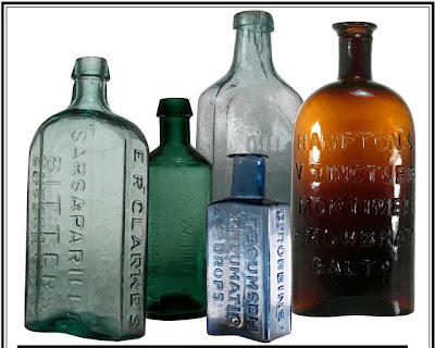 [antique bottles]