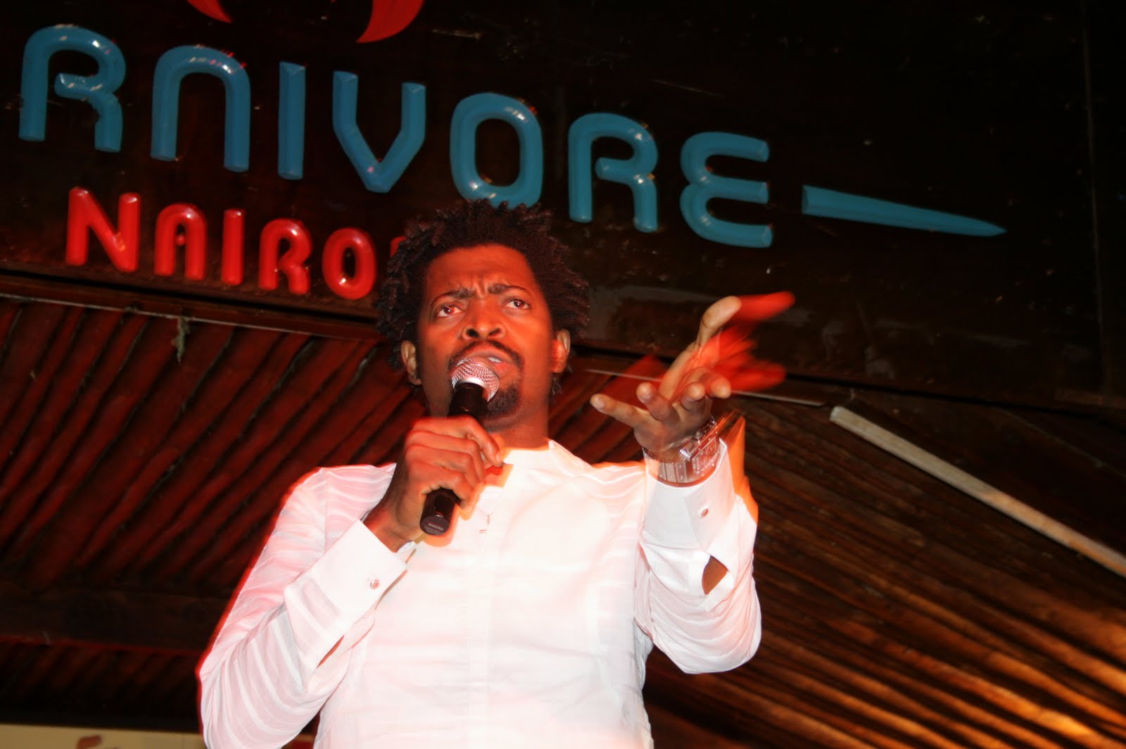 Hot Secrets BASKET MOUTH THRILLS KENYAN FANS