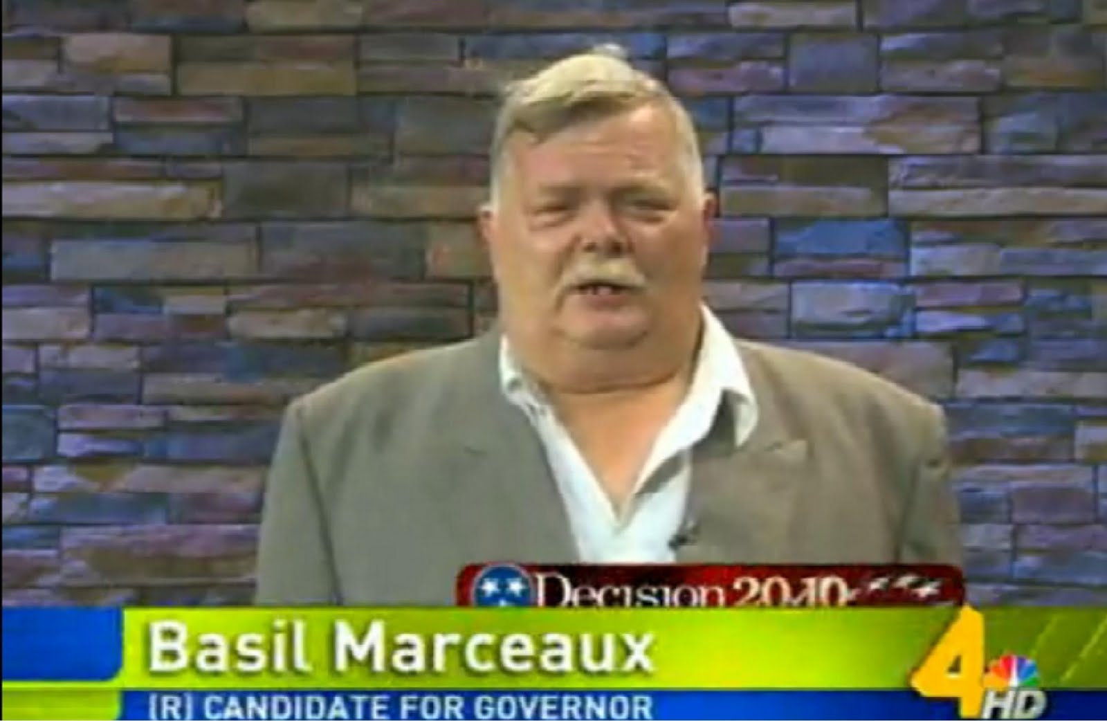 Hell on Hoverskates Basil Marceaux "Dot Com" for Governor of Tennessee