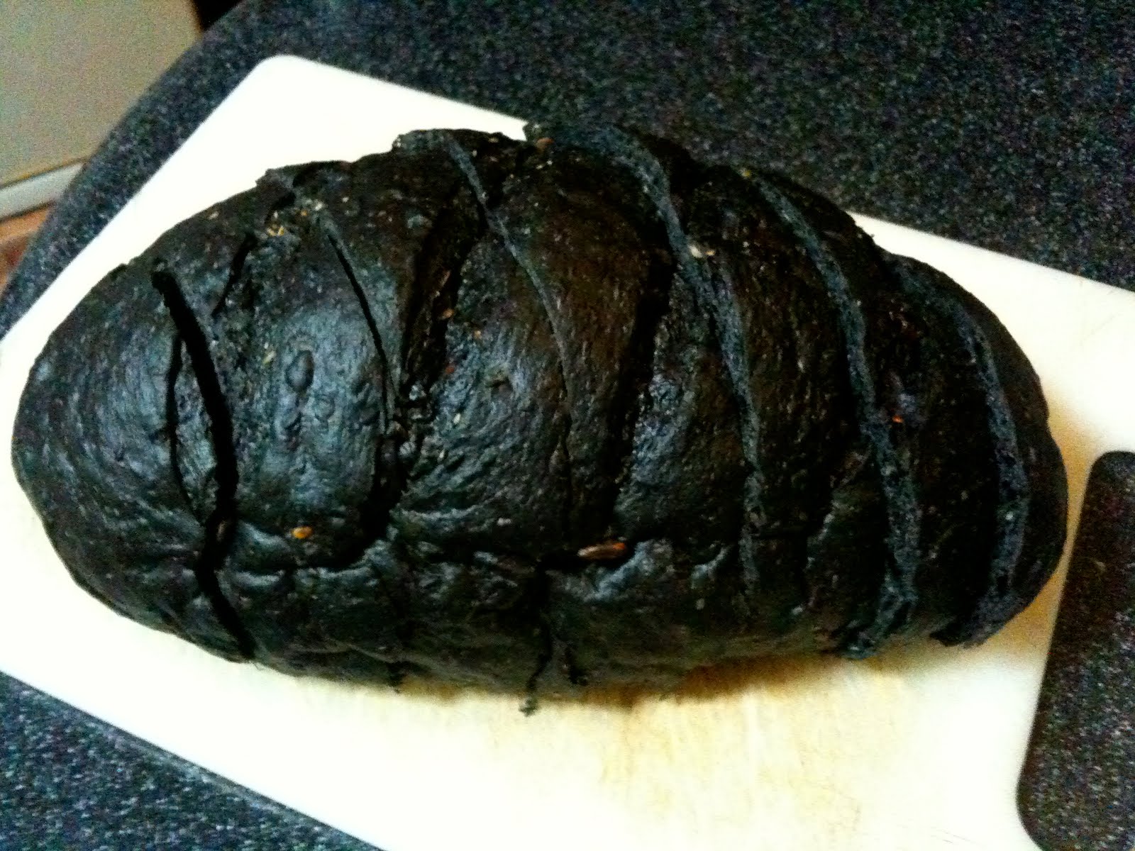 PucciPattyPig Black Charcoal Bread again