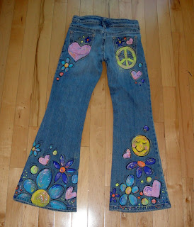 Rara-Avis Ramblings: HIppy Peace Jeans
