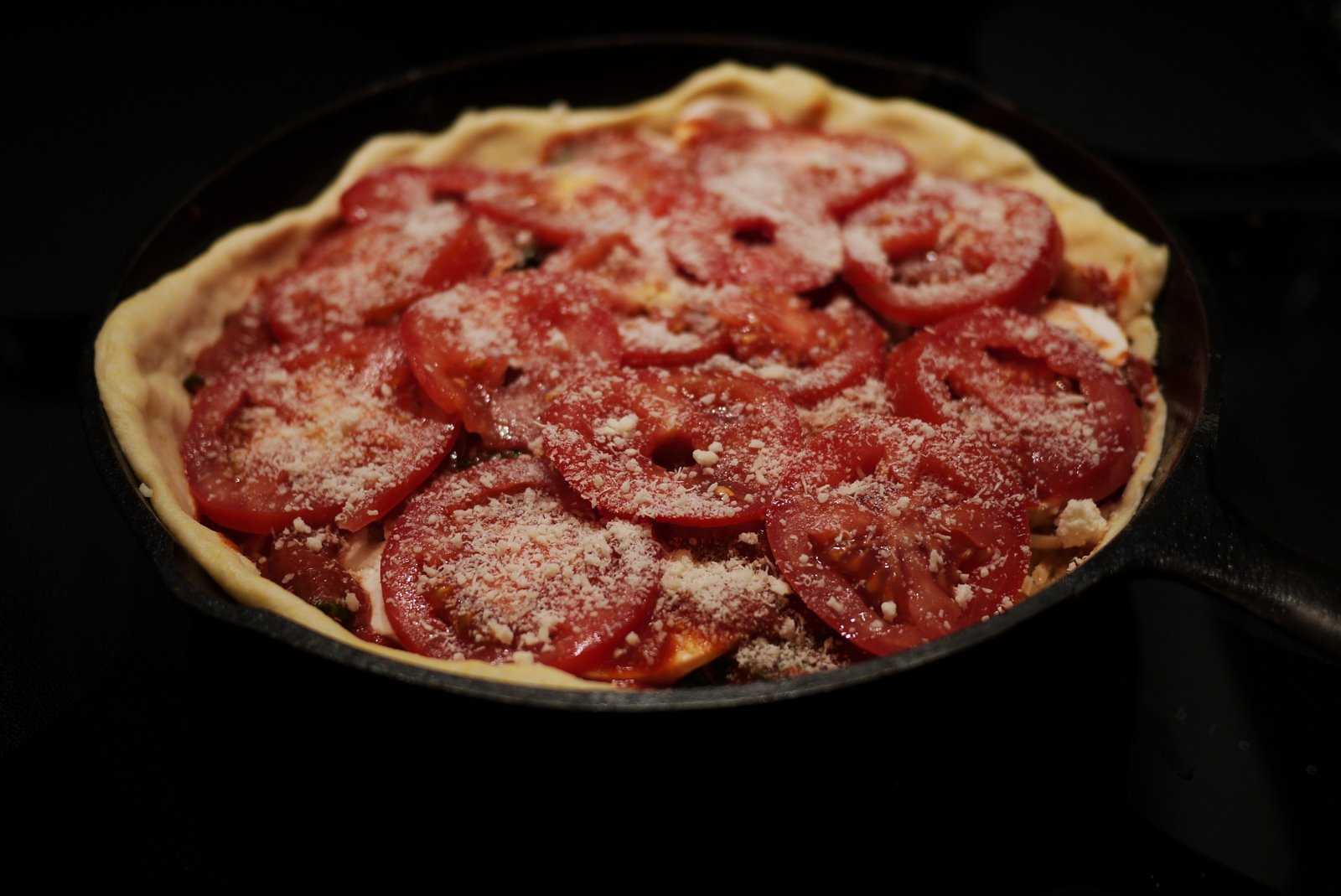 adventures along the way Chicago Style Pizza, Made in Montréal