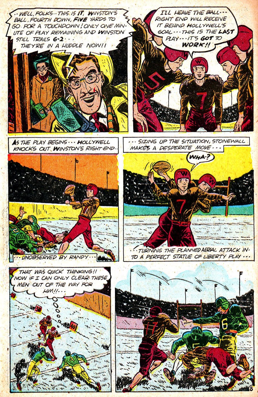 Sugar Bowl v1 #3 golden age comic book page art by Alex Toth