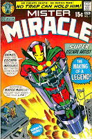 Mister Miracle v1 #1 dc 1970s bronze age comic book cover art by Jack Kirby