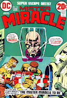 Mister Miracle v1 #10 dc 1970s bronze age comic book cover art by Jack Kirby