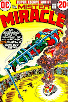 Mister Miracle v1 #11 dc 1970s bronze age comic book cover art by Jack Kirby