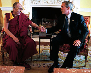 Dalai Lama George W. Bush