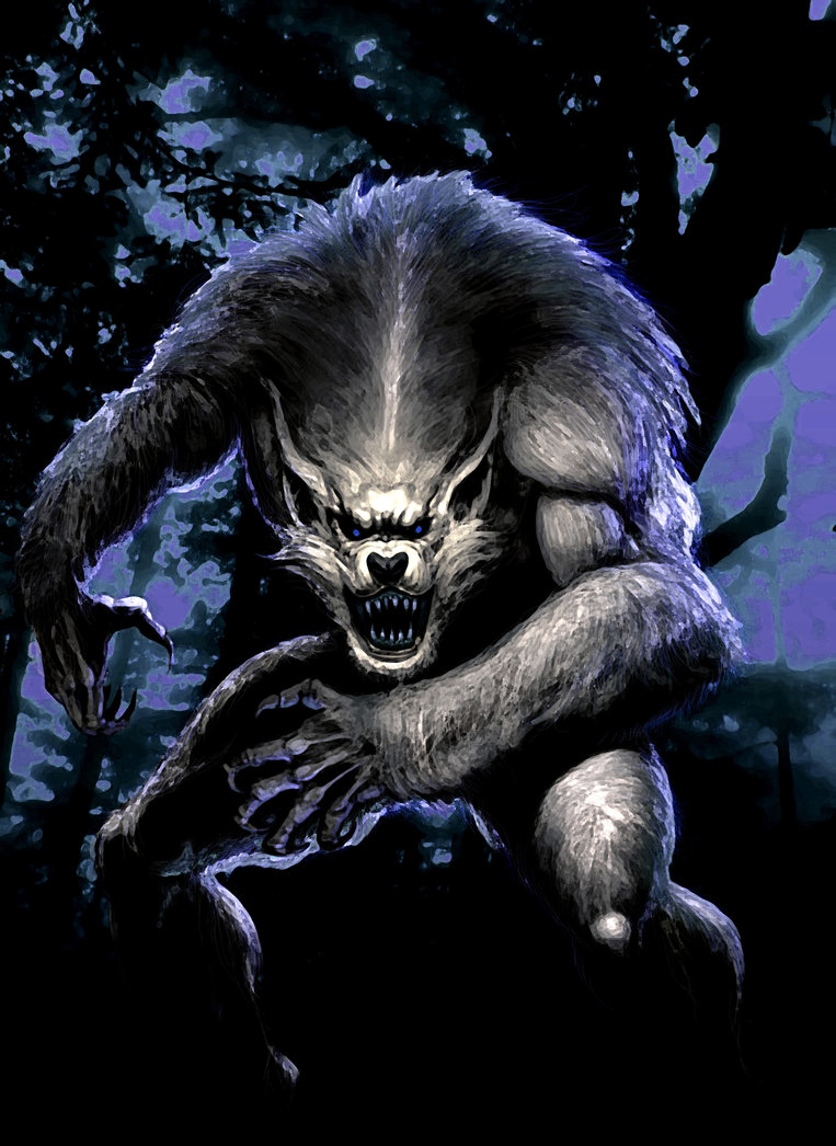 The wolf den: Werewolf - Raging werewolf (JLFlores)