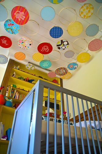embroidery hoops baby nursery