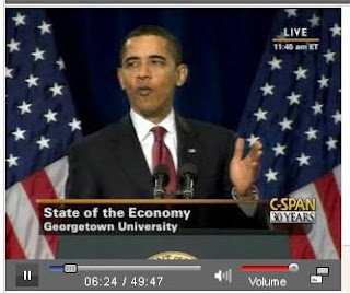 Click here to watch Obama's Lecture at Georgetown University