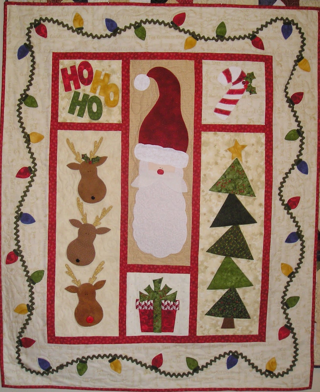 Ribbon Candy Quilt Company Santa Claus Lane