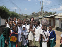 Ashley with Kids in Mabatini