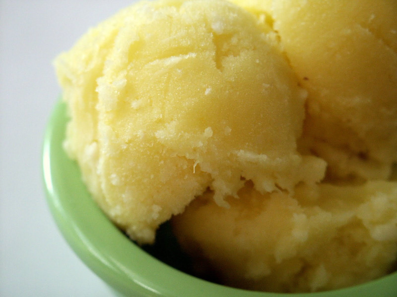 M Cubed: Pineapple Coconut Sorbet