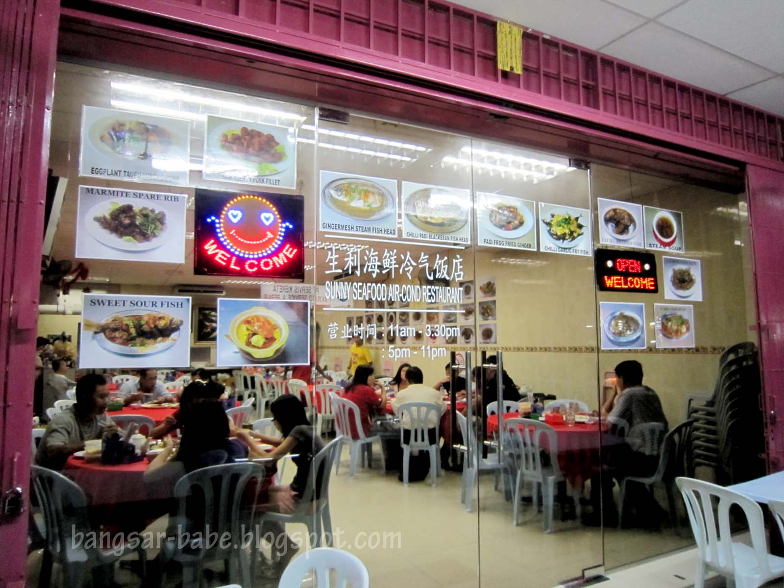 Sunny Seafood Restaurant, Shah Alam Bangsar Babe