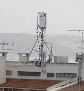 Antena instalada na Av. Brasília Nº 32