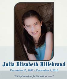 Celebration of Life <br>Click Cover Below to View Julia's Mass Program