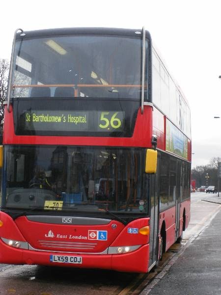 teer omverwerping Alarmerend London buses one bus at a time: the return: The Number 56 Route