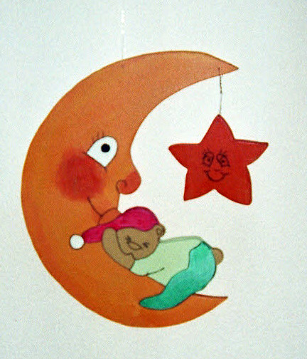 Ullas Holzwurmblog: Bär im Mond