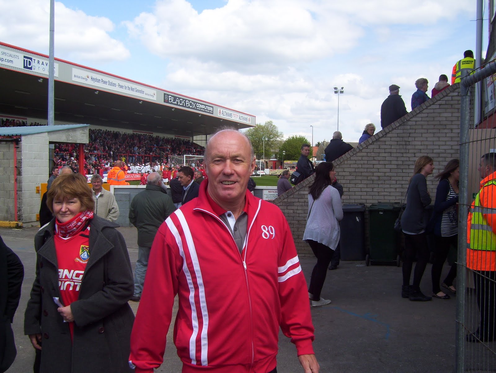 Pie and Mushy Peas Morecambe FC