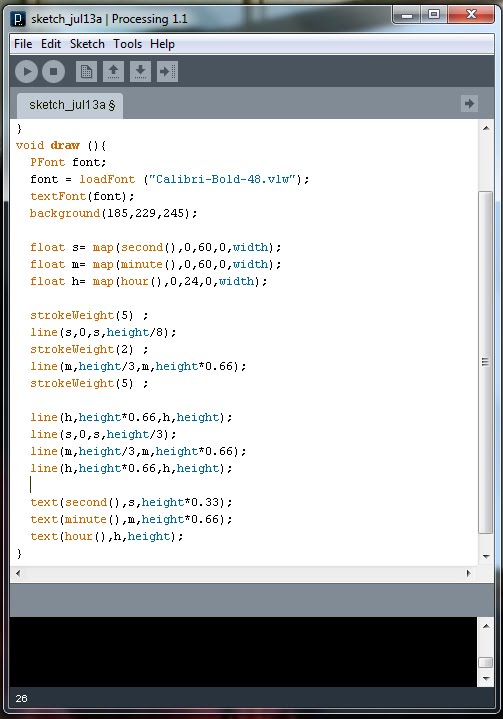 para.Normal: assignment 2_processing clock_4051578_shanjida shamma