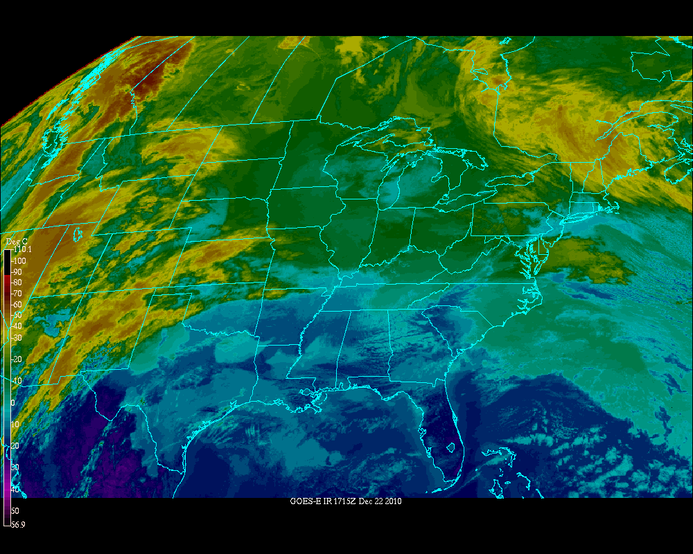 Looking Aloft Cold air on IR in Canada