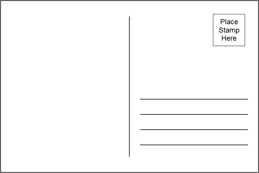 post-card-template-printable