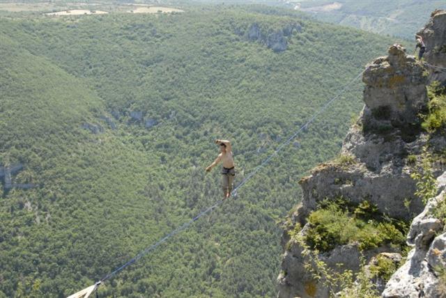 Slackline Project: 9 Highlines in 9 Tagen