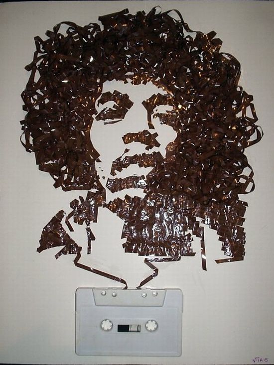 Amusing Pics Cassette tape art